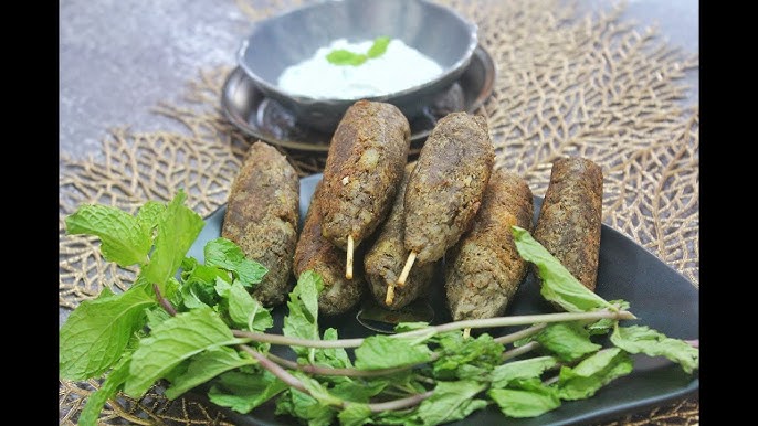 Arbi Kofta with Mint Yoghurt Dip Recipe