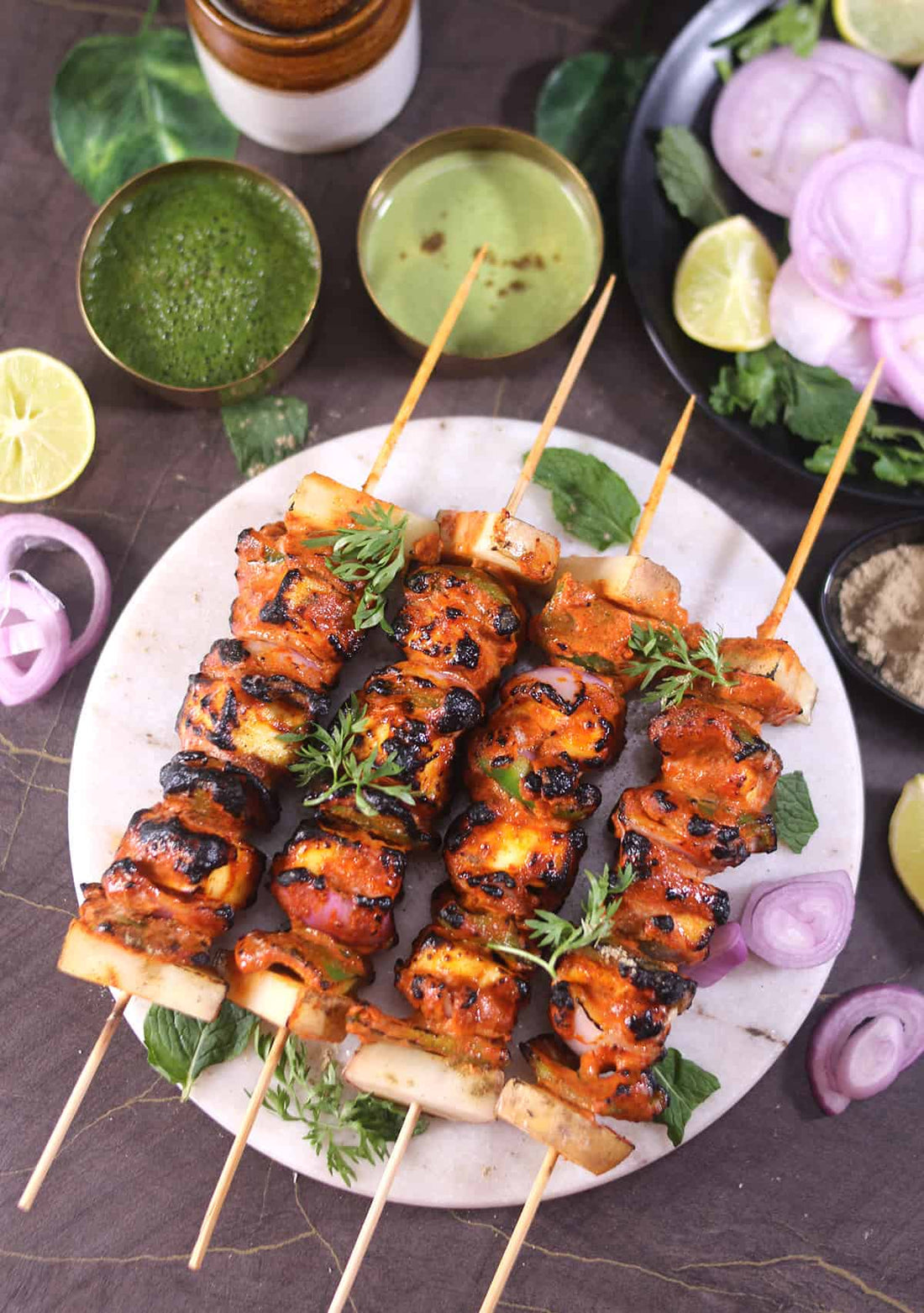 Easy Grilled Paneer Tikka Recipe with Urban Mills Extra Light Olive Oil