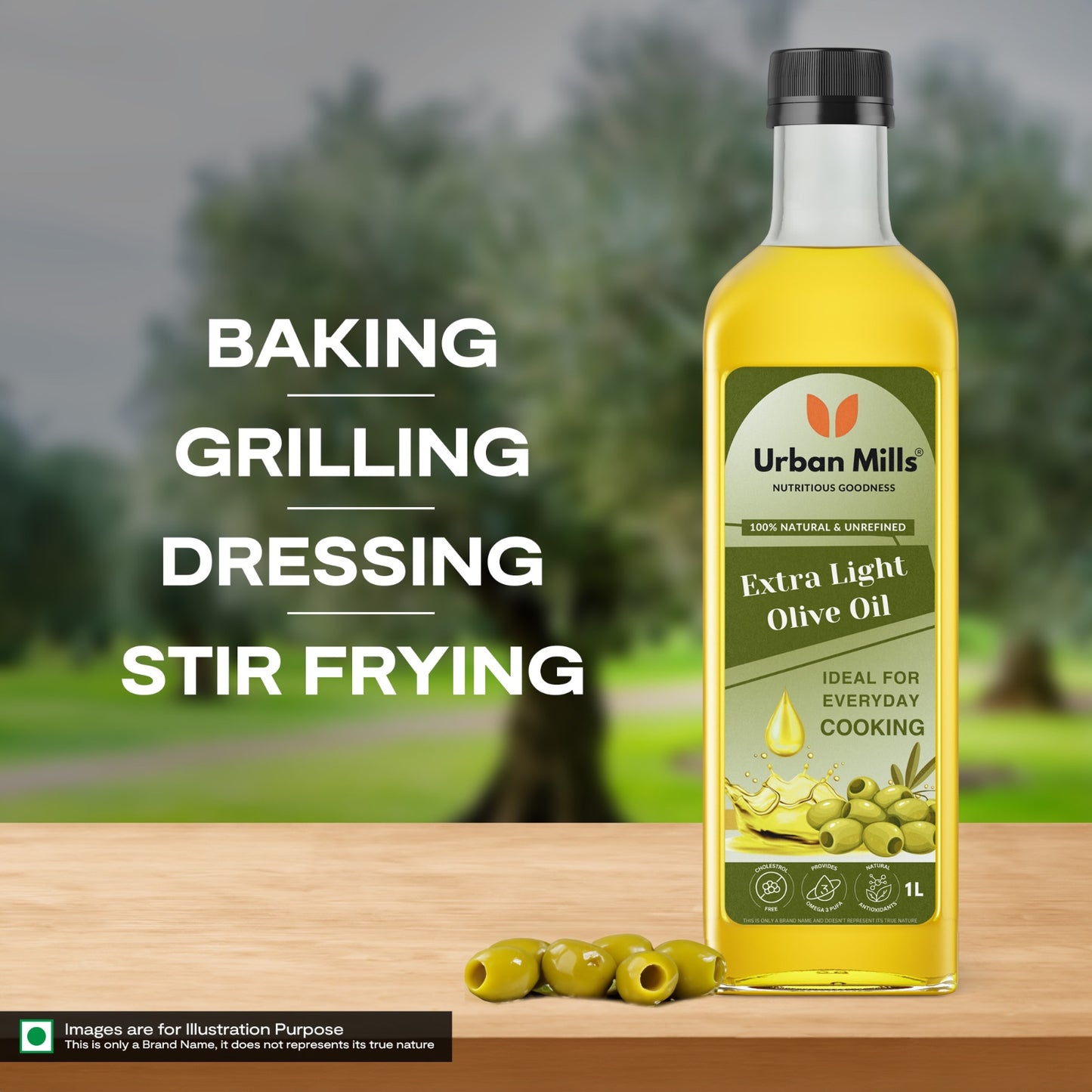 Urban Mills Extra Light Olive Oil