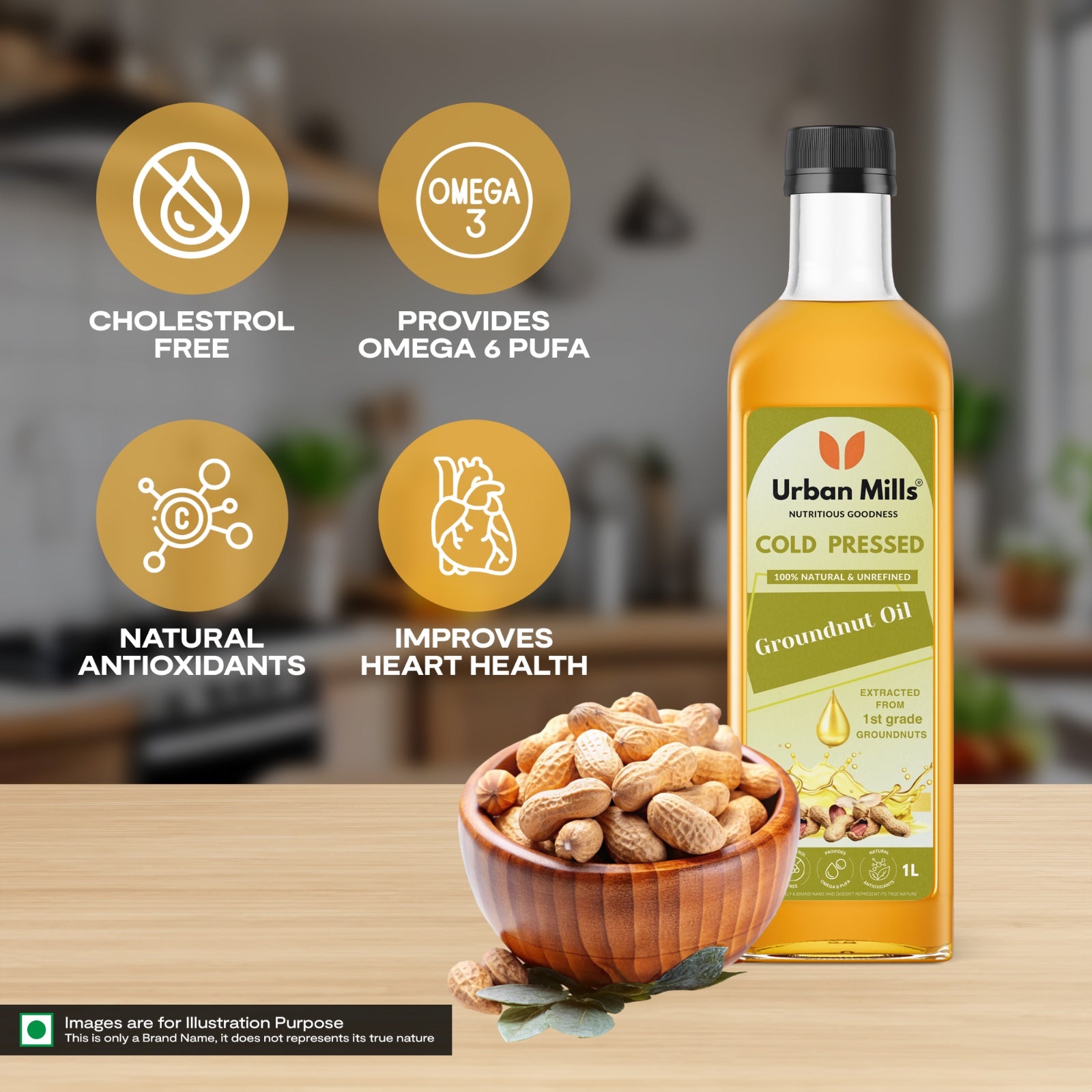 Groundnut Oil Benefits